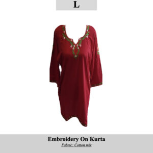 Embroidery On Kurta